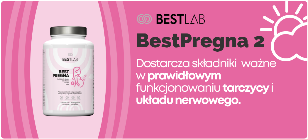 BestPregna 2: Dzienne wsparcie tarczycy i metabolizmu